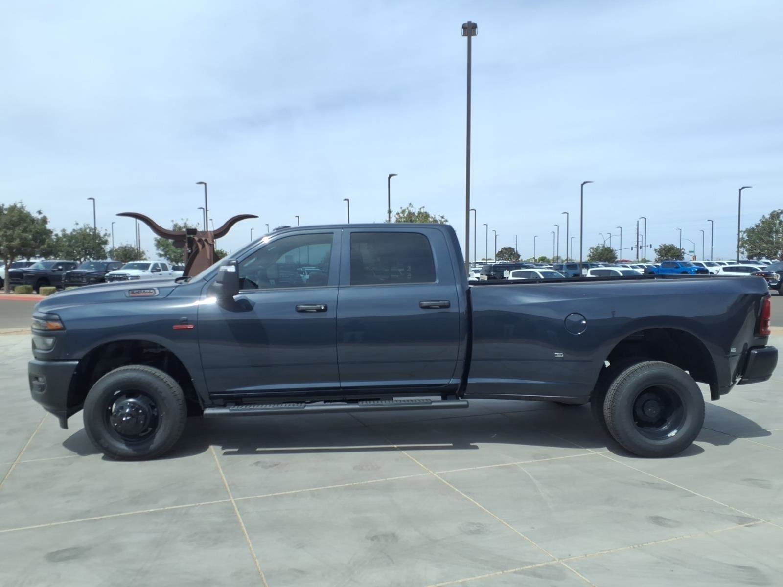 New 2026 Forged Blue Metallic Exterior Paint RAM Big Horn image 3