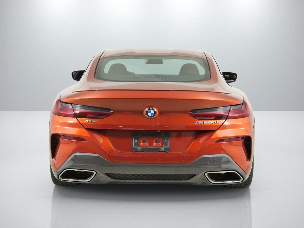Used 2019 Sunset Orange Metallic BMW M850i xDrive image 11