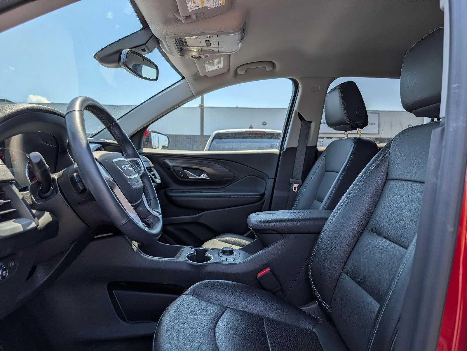 Used 2024 Volcanic Red Tintcoat GMC SLT image 8