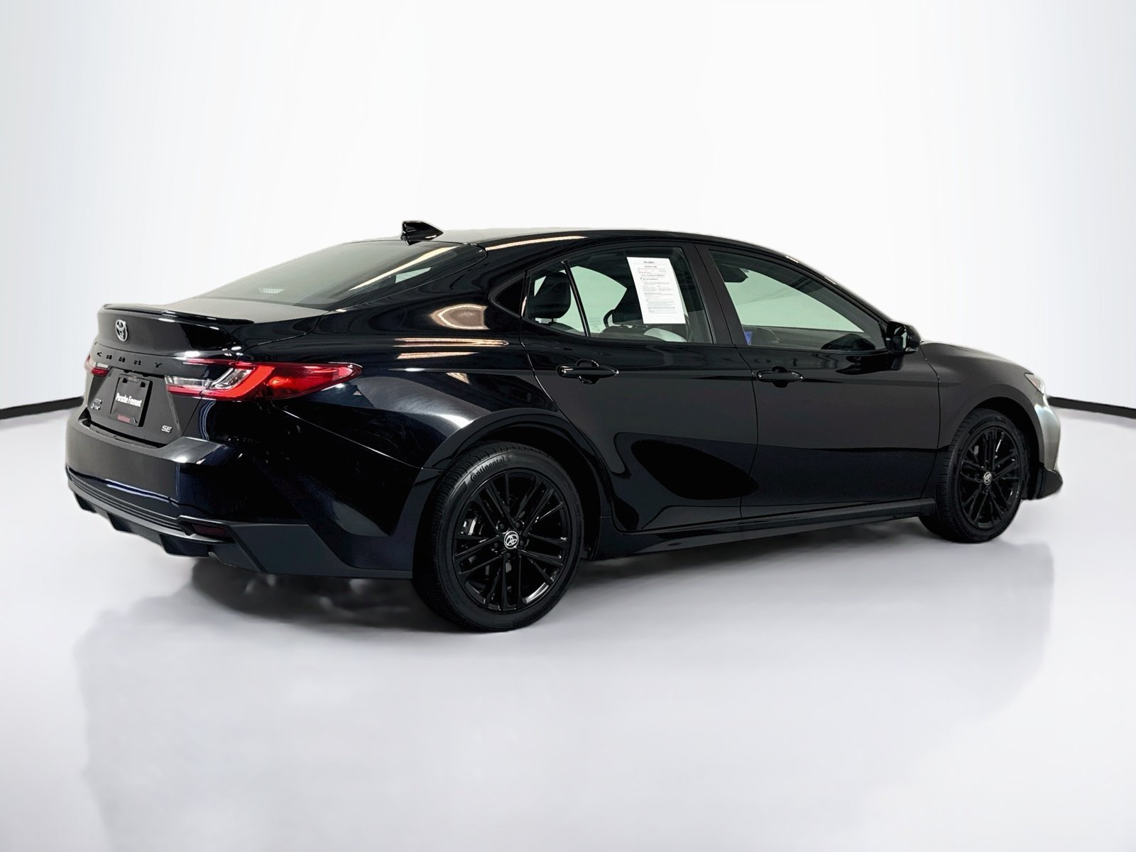 Used 2025 Midnight Black Metallic Toyota SE image 9