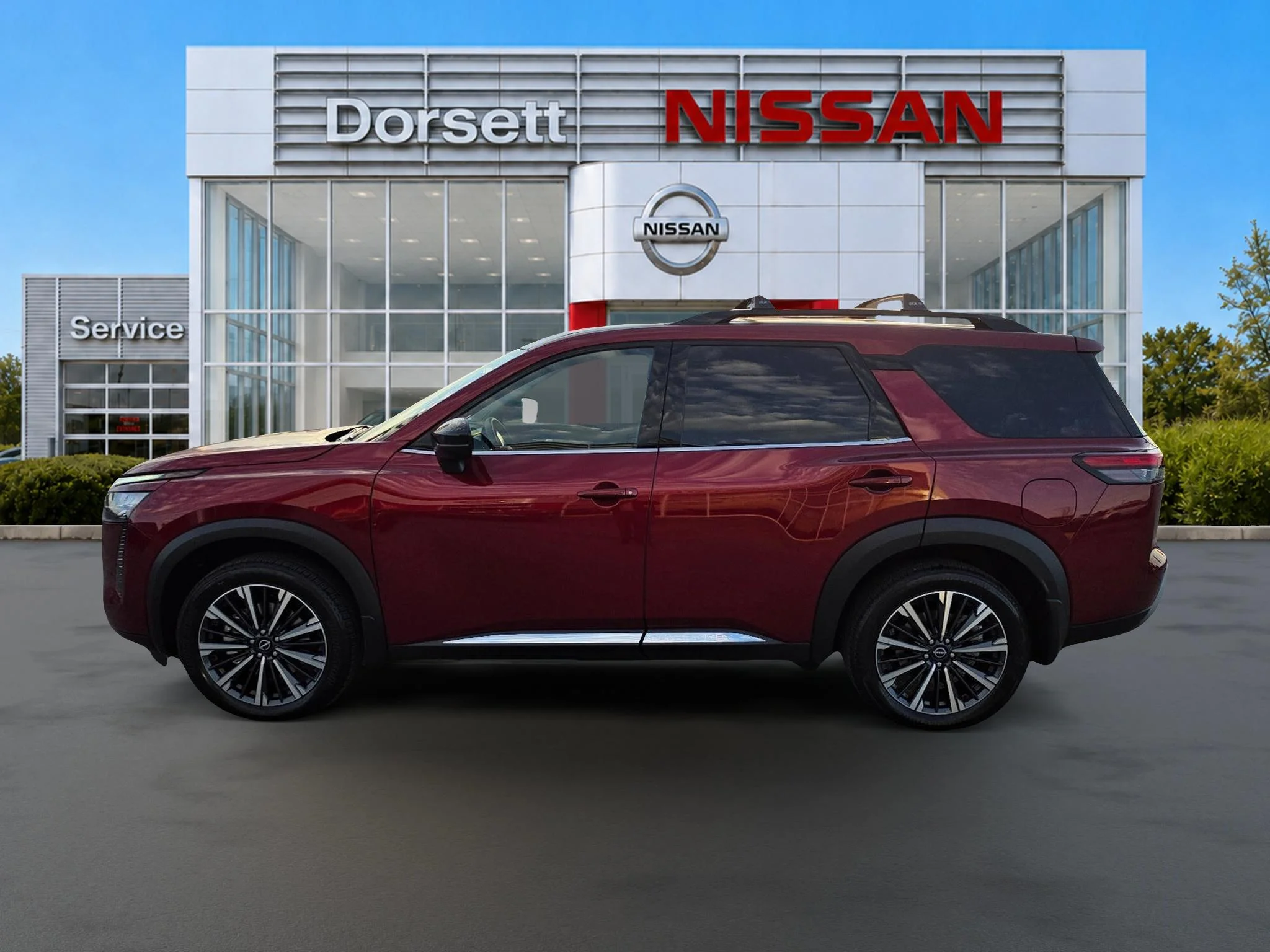 New 2026 Scarlet Ember Tintcoat Nissan Platinum image 2