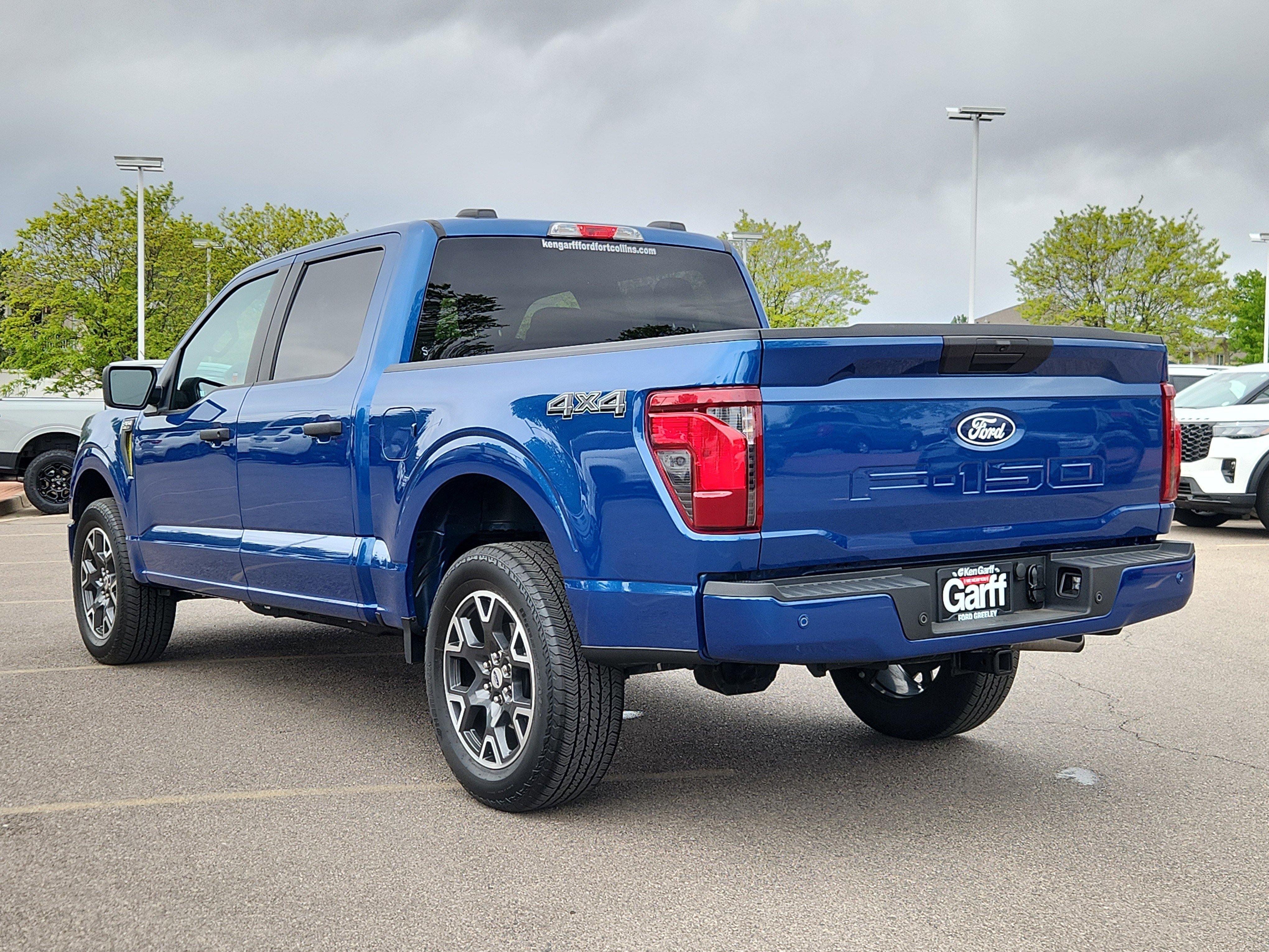 Certified Used 2024 Atlas Blue Metallic Ford STX image 3