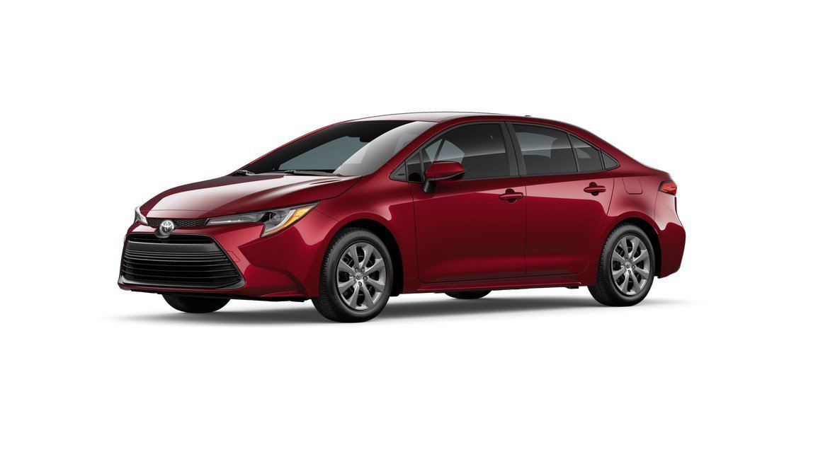 New 2027 Ruby Flare Pearl Toyota LE image 2