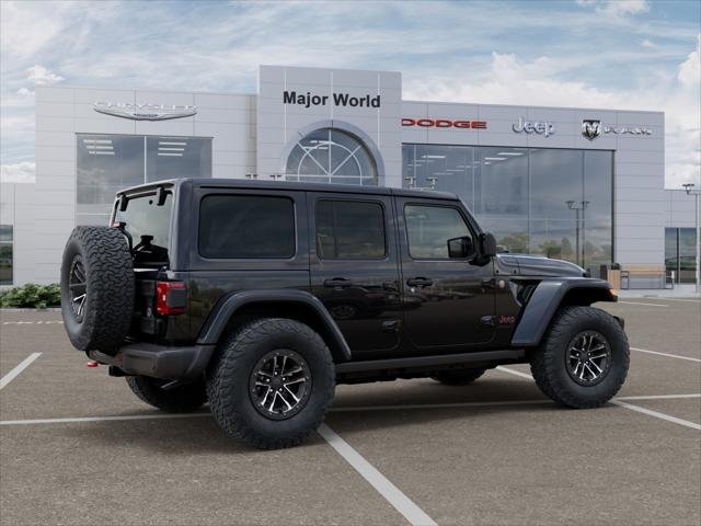 New 2026 Black Clear-Coat Exterior Paint Jeep Rubicon image 4