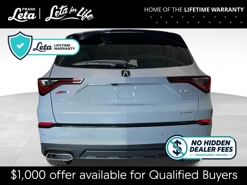 New 2026 Liquid Carbon Metallic Acura A-Spec Advance Package image 4