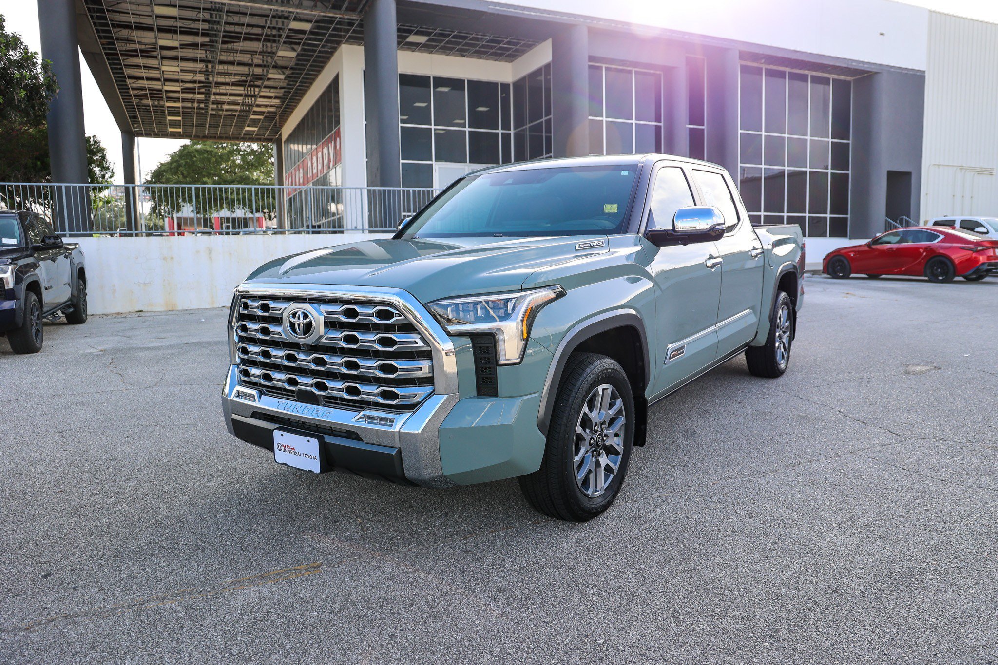 Used 2025 Lunar Rock Toyota 1794 Edition Hybrid image 1
