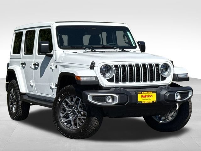New 2026 Bright White Clear-Coat Exterior Paint Jeep Sahara image 1