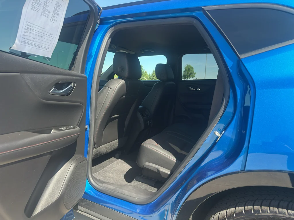 Used 2021 Bright Blue Metallic Chevrolet RS image 10