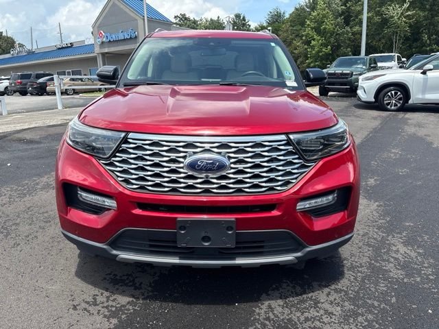 Used 2020 Red Ford Platinum image 2