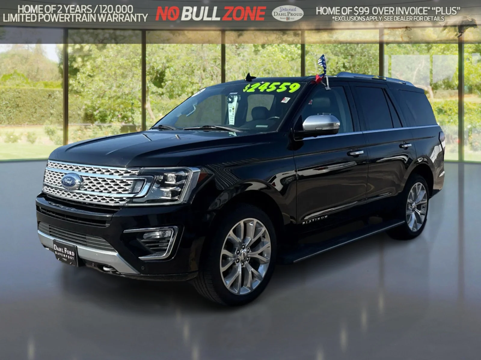 Used 2018 Black Ford Platinum image 1
