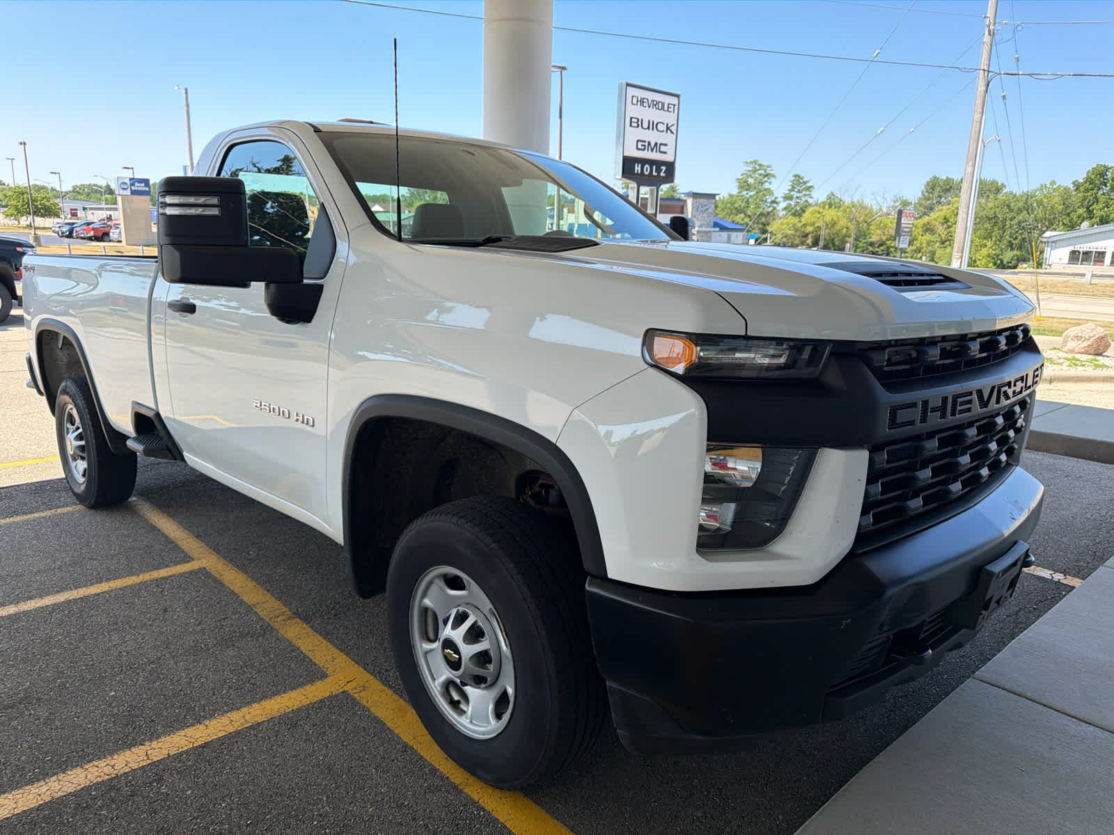 Certified Used 2022 Summit White Chevrolet WT image 3