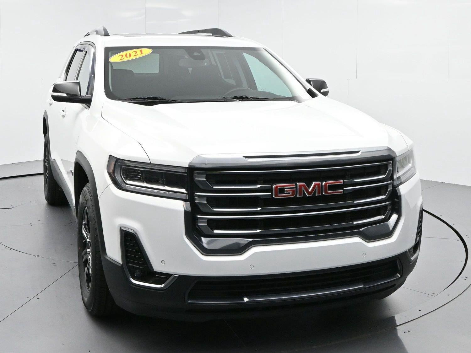Used 2021 SUMMIT WHITE GMC AT4 image 2