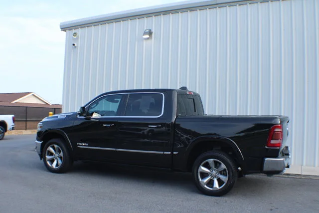 Used 2021 Diamond Black Crystal Pearlcoat Ram Limited image 3