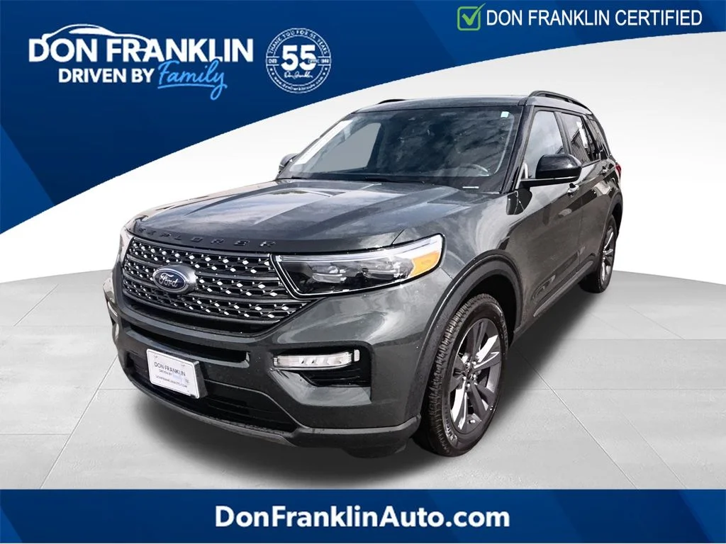 Used 2023 Green Ford XLT image 1