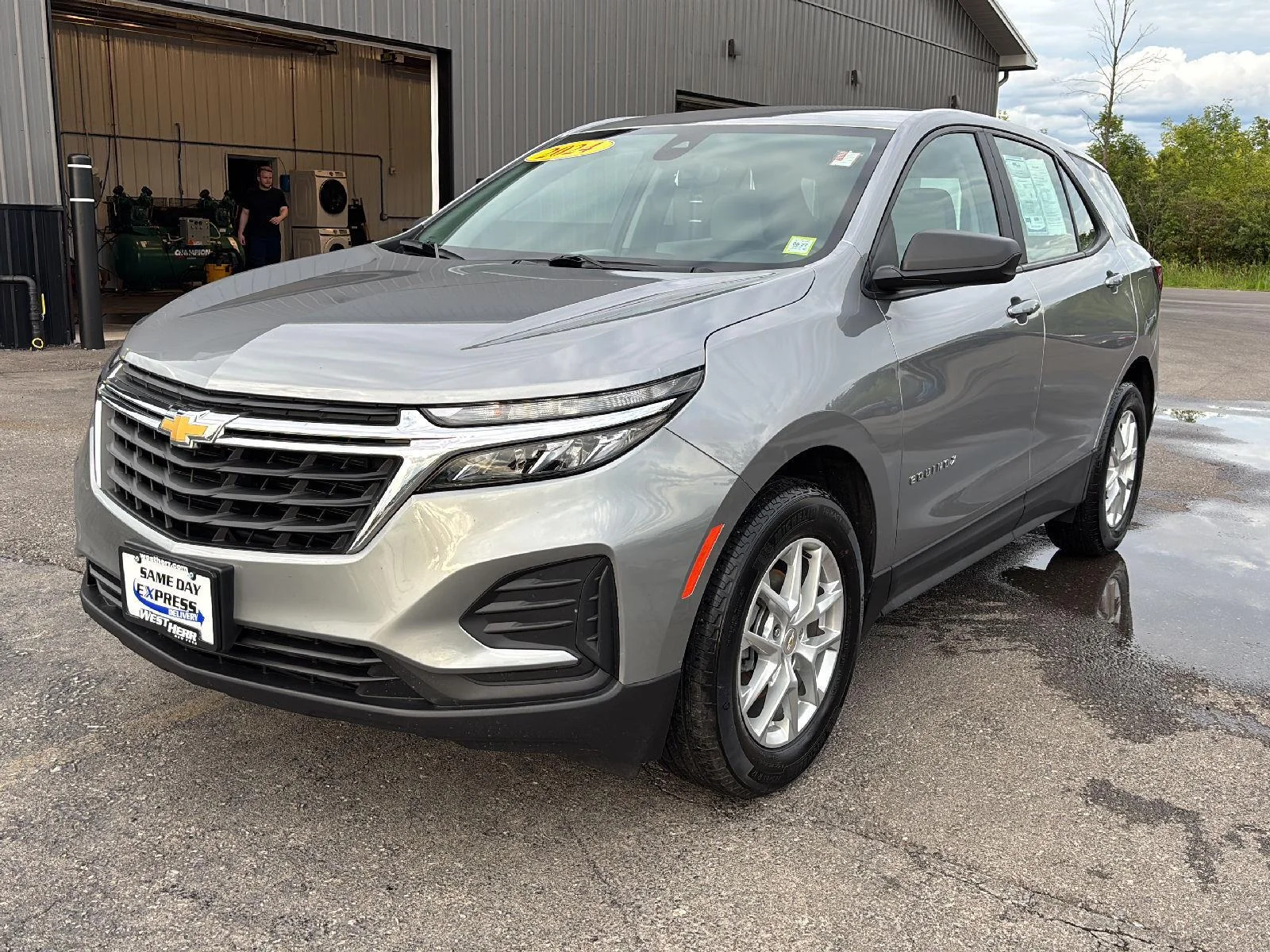 Used 2024 Sterling Gray Metallic Chevrolet LS image 4