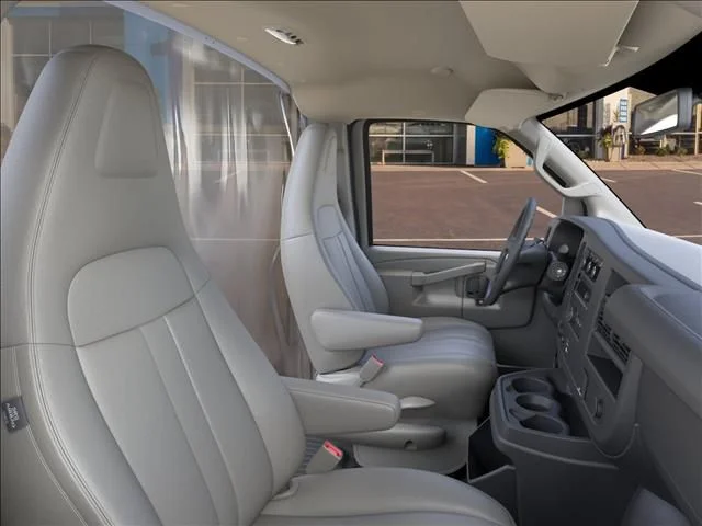 New 2025 White Chevrolet Work Van image 17