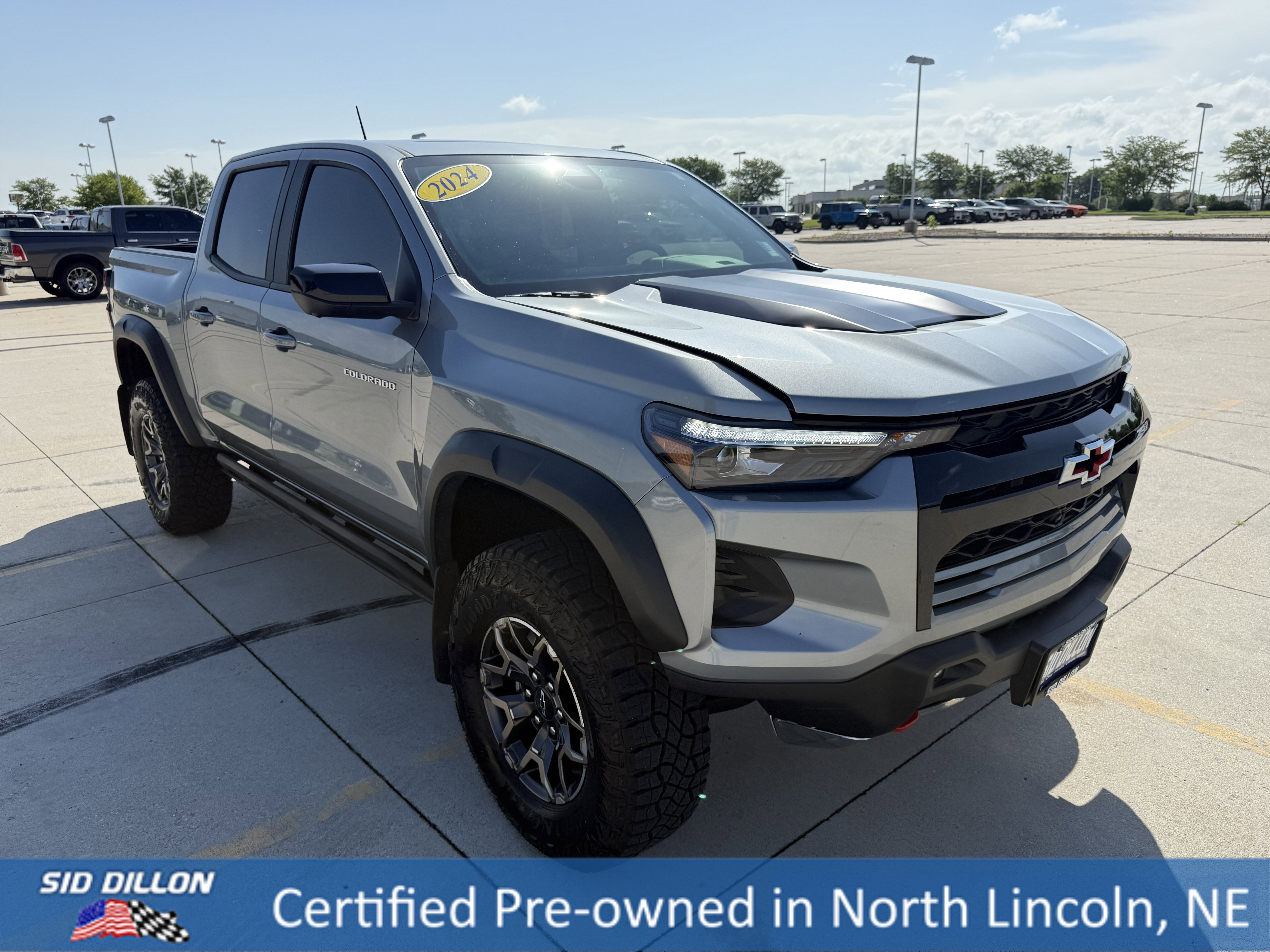 Used 2024 Sterling Gray Metallic Chevrolet 4WD ZR2 image 6