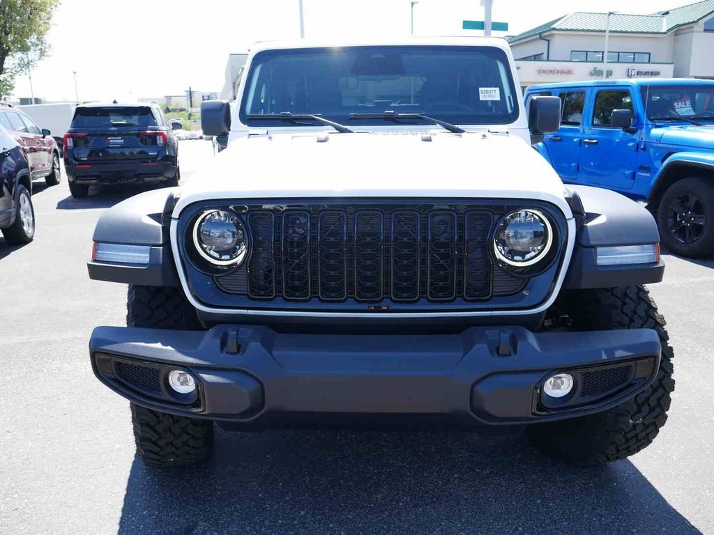 New 2026 Bright White Clearcoat Jeep Willys image 2