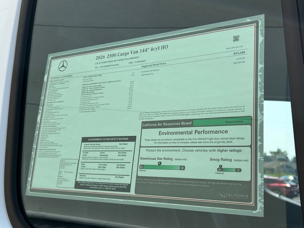New 2026 Arctic+White Mercedes-Benz Cargo 144 WB image 66
