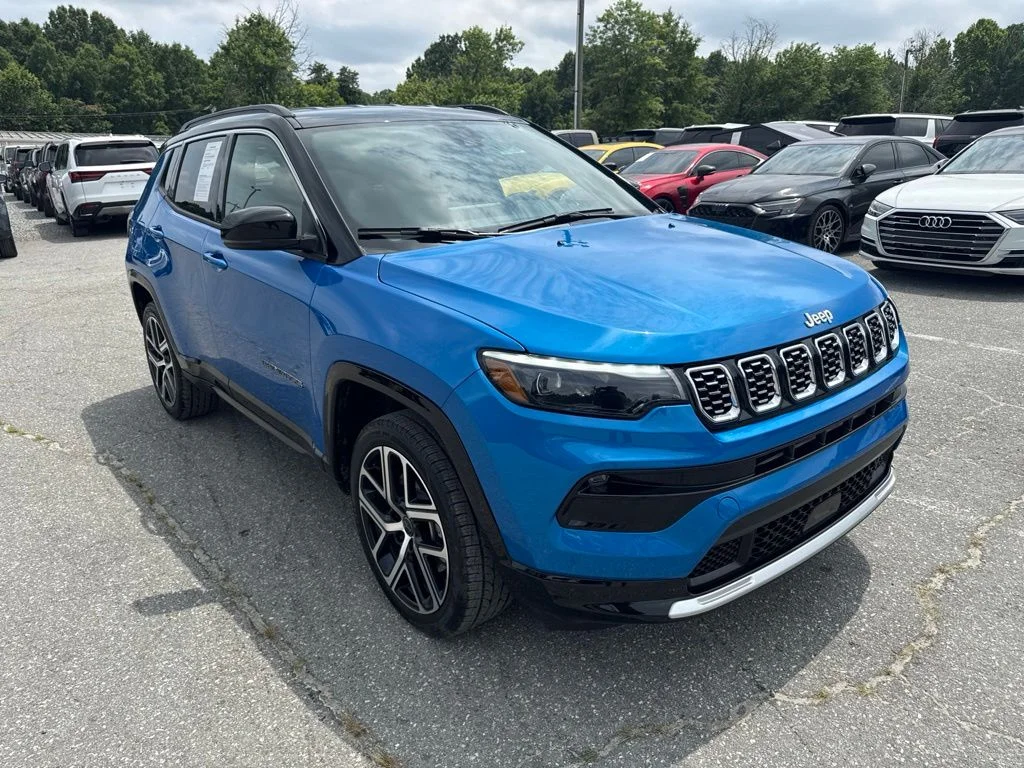 Used 2025 Blue Jeep Limited image 2