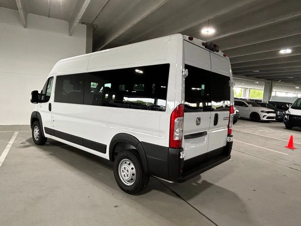 Used 2023 Bright White Clearcoat Ram High Roof image 5
