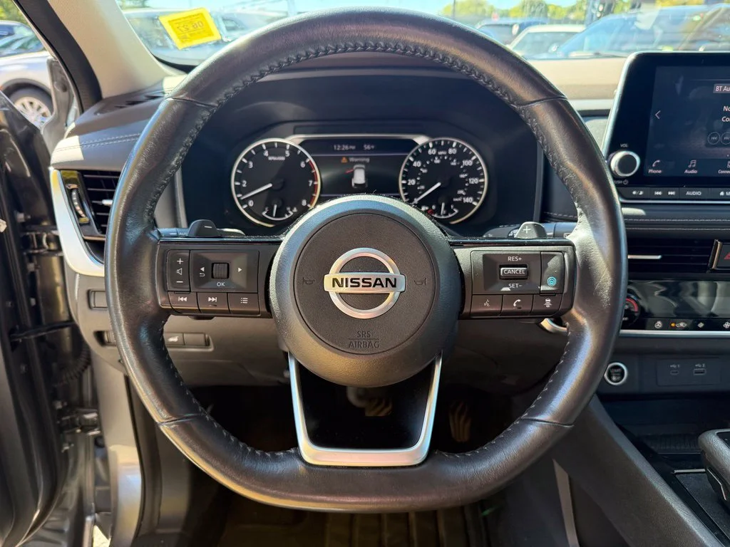Used 2021 Gun Metallic Nissan SV image 12