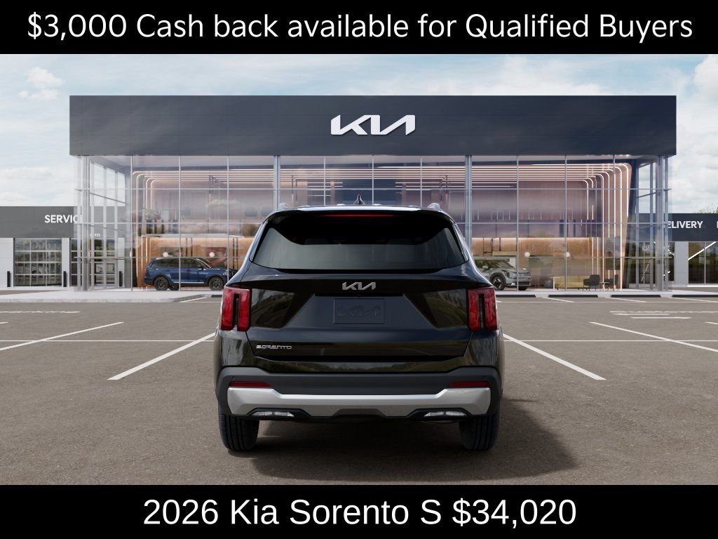 New 2026 Ebony Black Kia S image 6