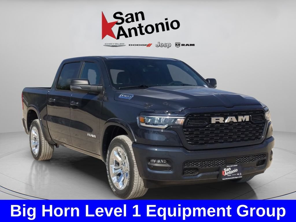 New 2025 Forged Blue Metallic Exterior Paint RAM Big Horn/Lone Star image 3