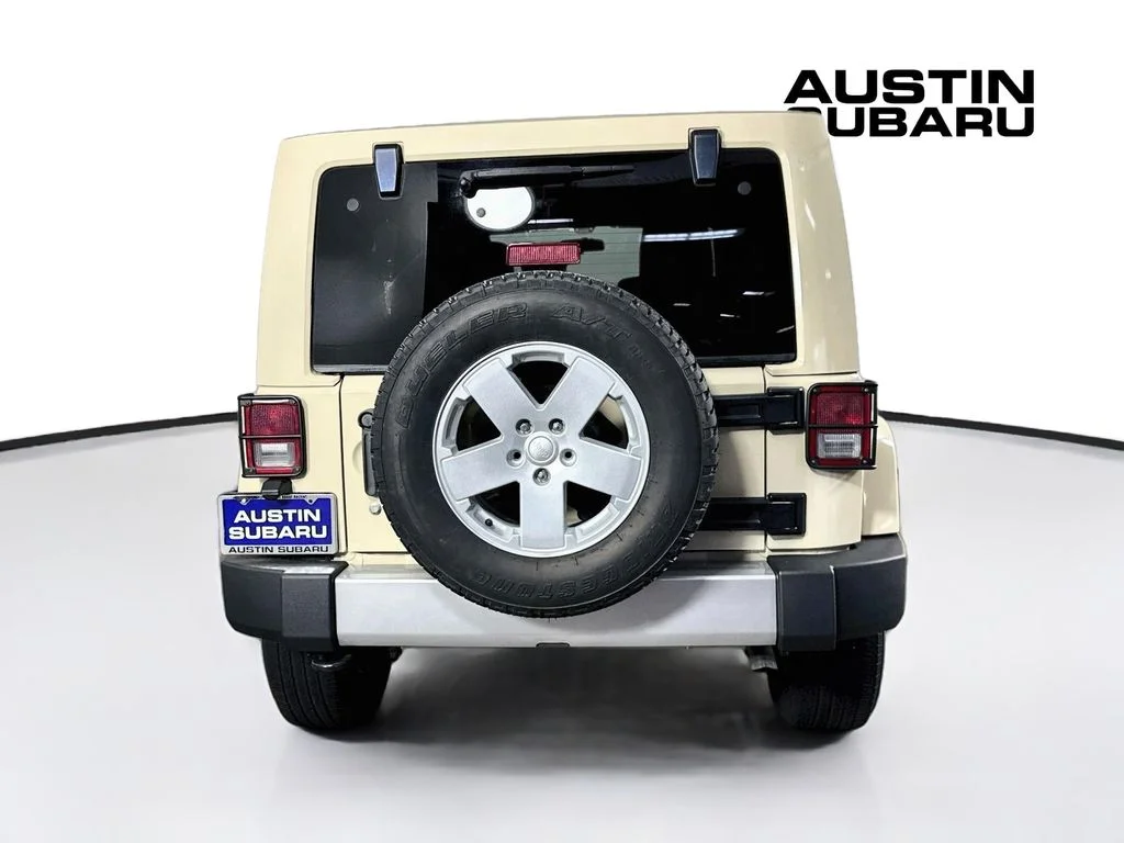 Used 2012 Beige Jeep Unlimited Sahara image 6