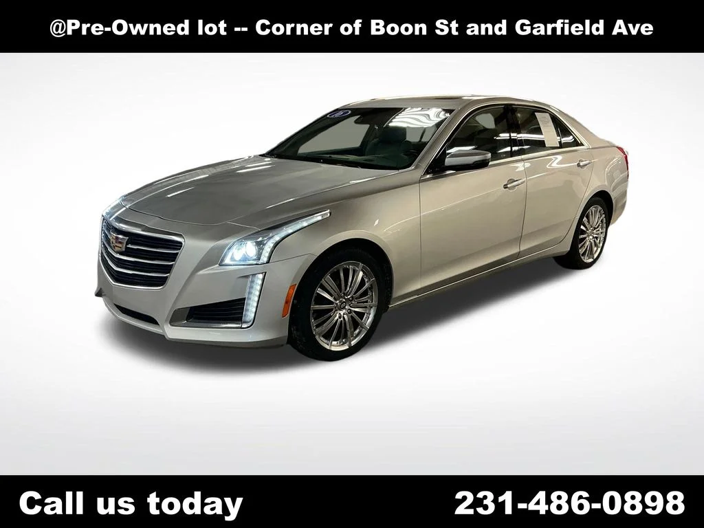Used 2016 Silver Cadillac 2.0L Turbo Luxury image 1