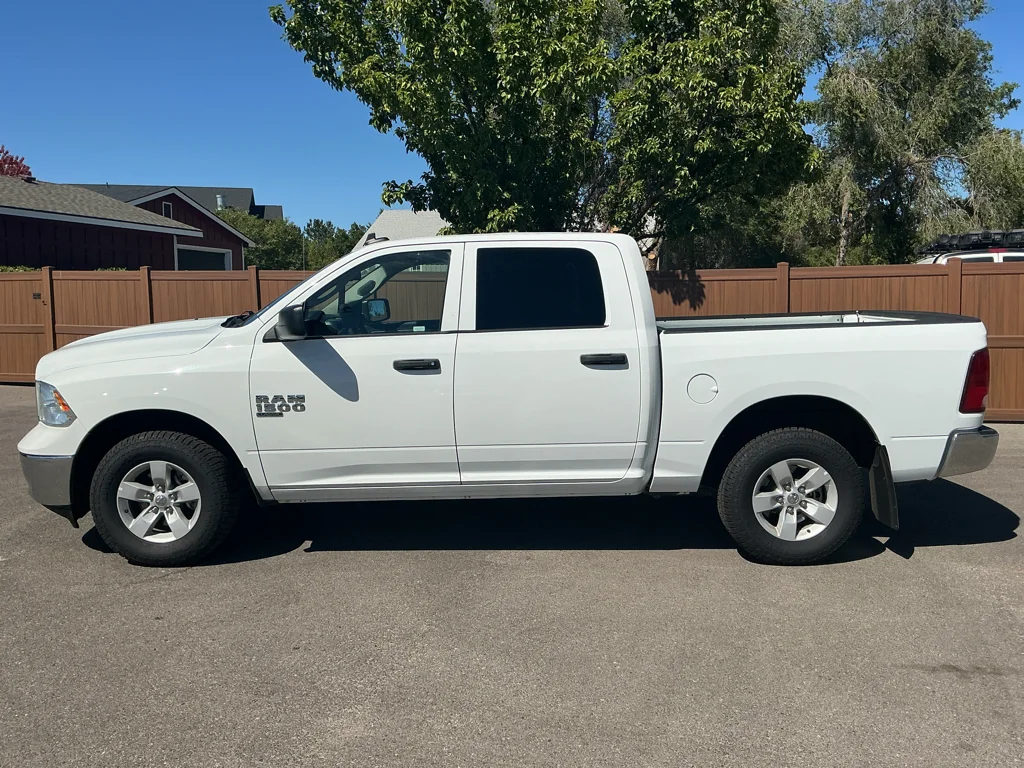 Used 2023 Bright White Clearcoat Ram SLT image 9