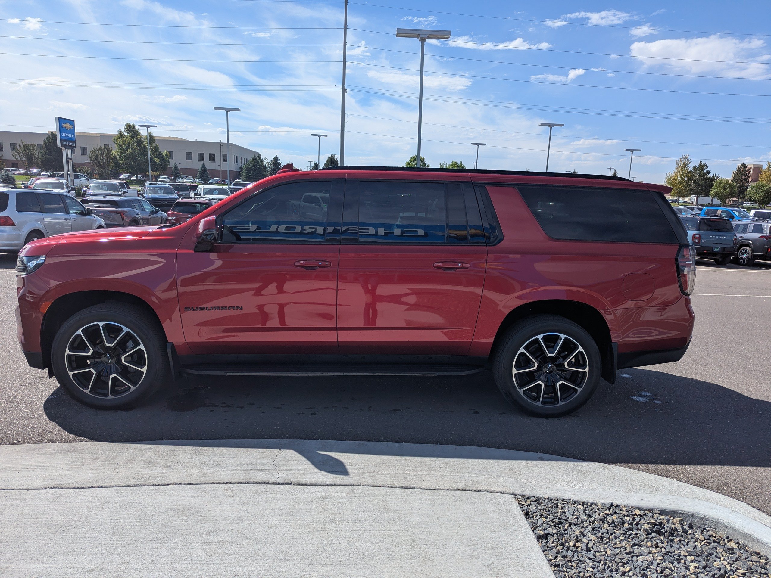 Used 2024 Radiant Red Tintcoat Chevrolet RST image 9