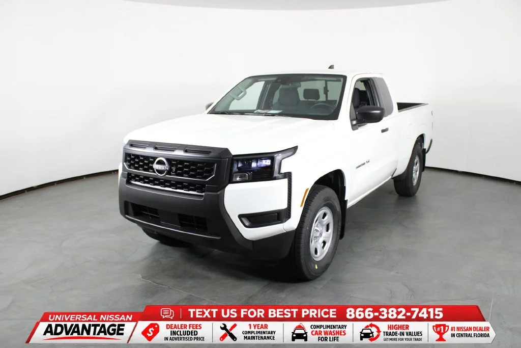 New 2027 Glacier White Nissan King Cab® S image 1