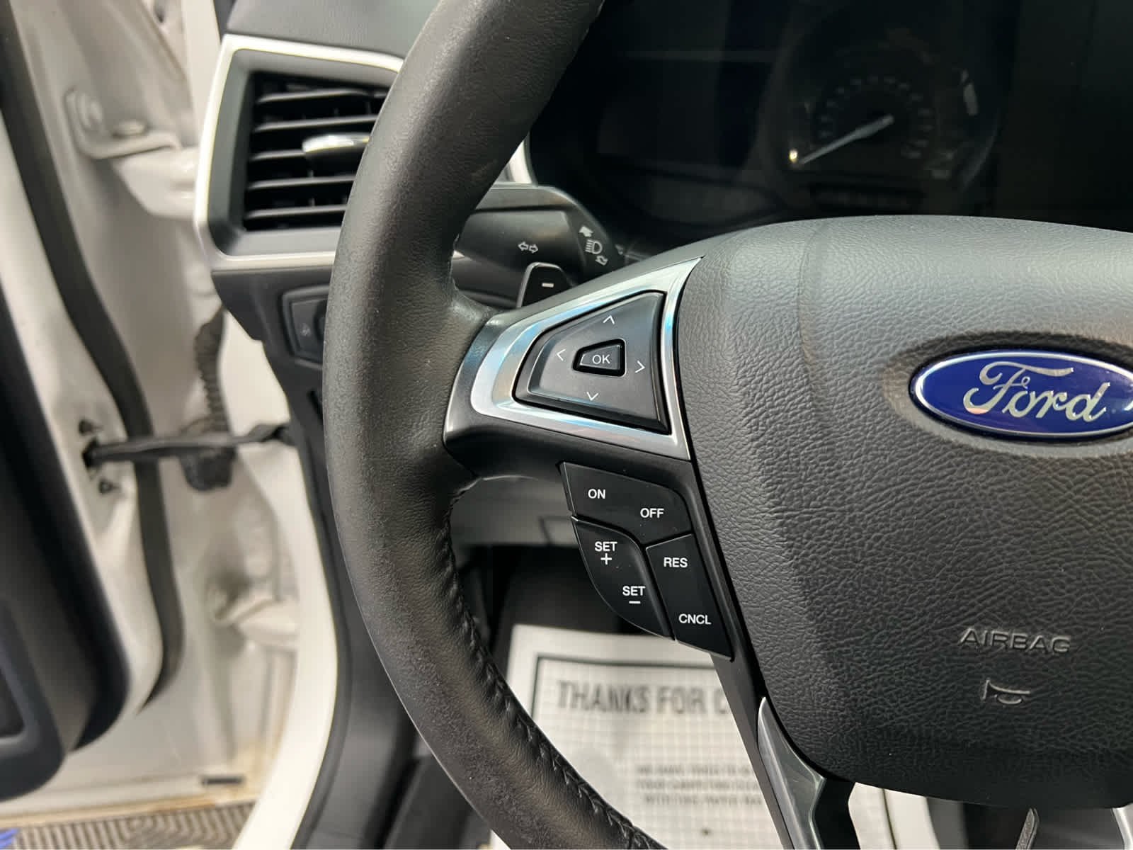 Used 2015 White Platinum Metallic Tri-Coat Ford SEL image 23