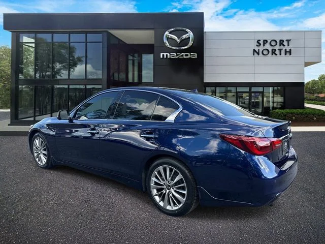 Used 2023 Blue INFINITI LUXE image 5