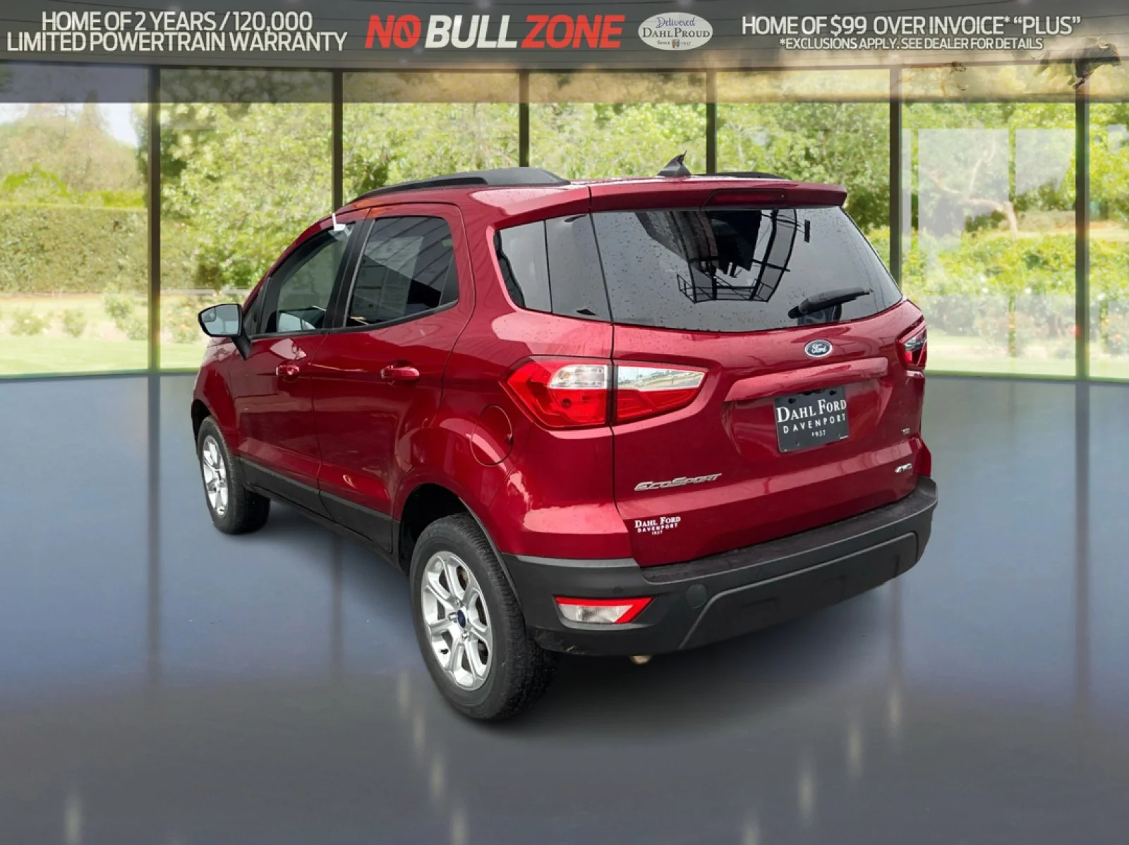 Certified Used 2022 Ruby Red Metallic Tinted Clearcoat Ford SE image 3
