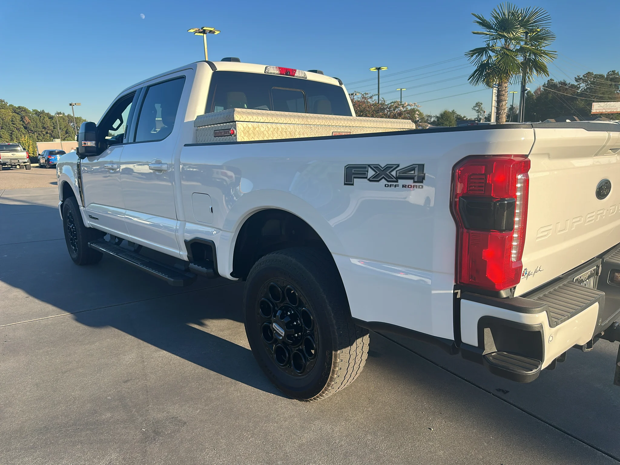 Used 2024 Oxford White Ford LARIAT image 4