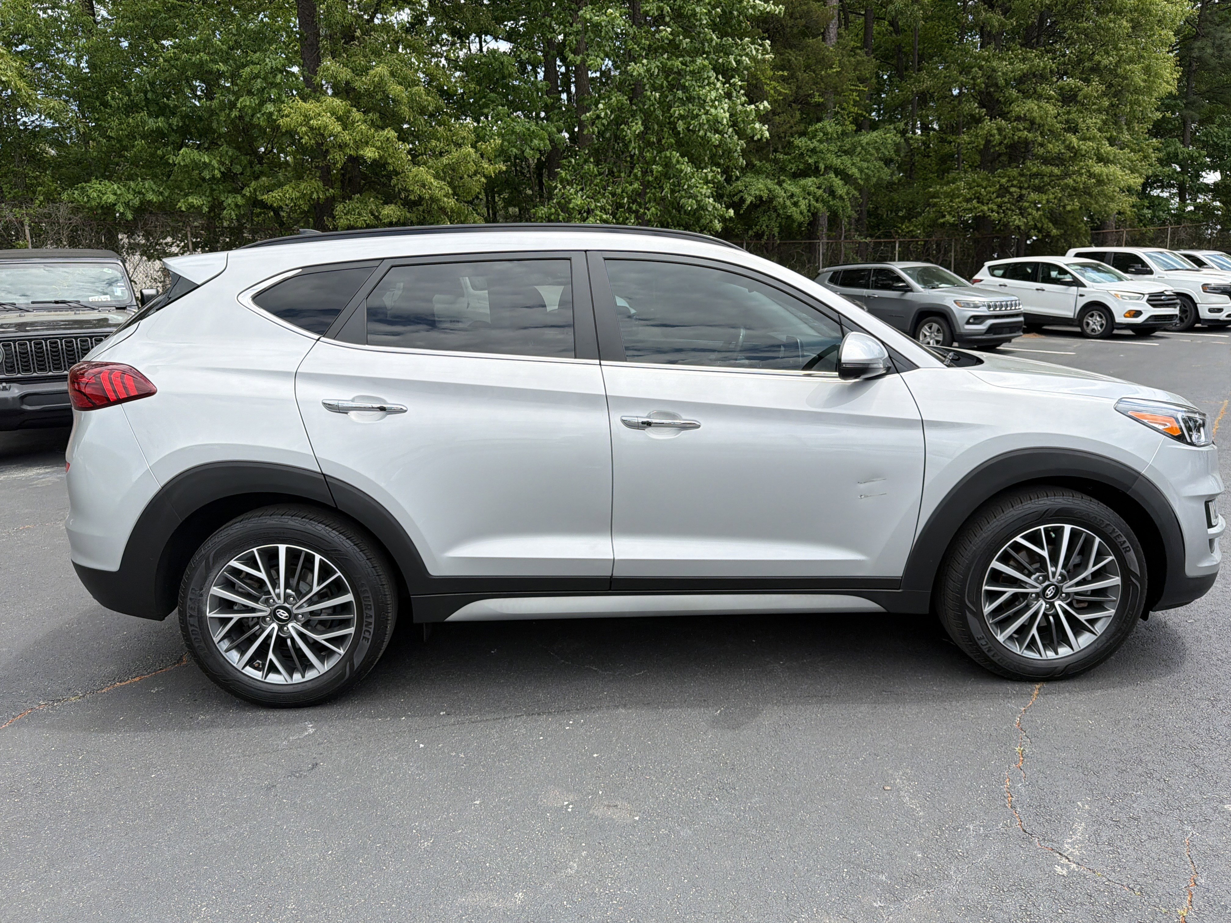 Used 2021 Stellar Silver Hyundai Ultimate image 9