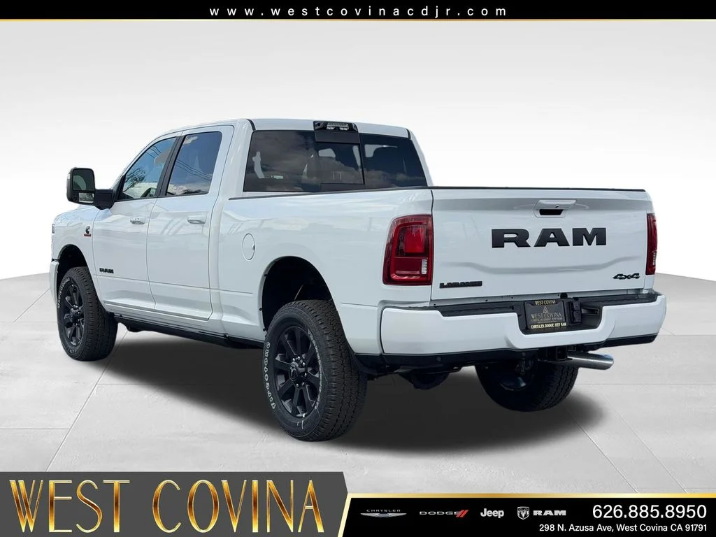 New 2026 Bright White Clear-Coat Exterior Paint RAM Laramie image 7