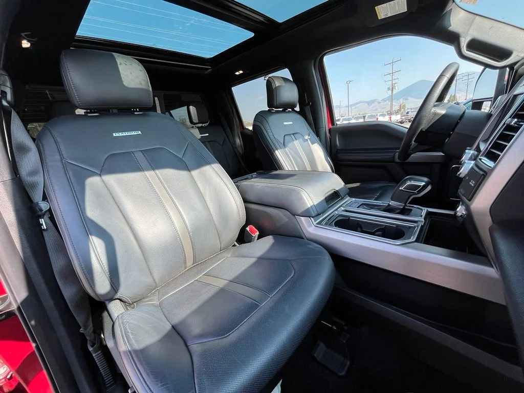 Used 2015 Red Ford Platinum image 19