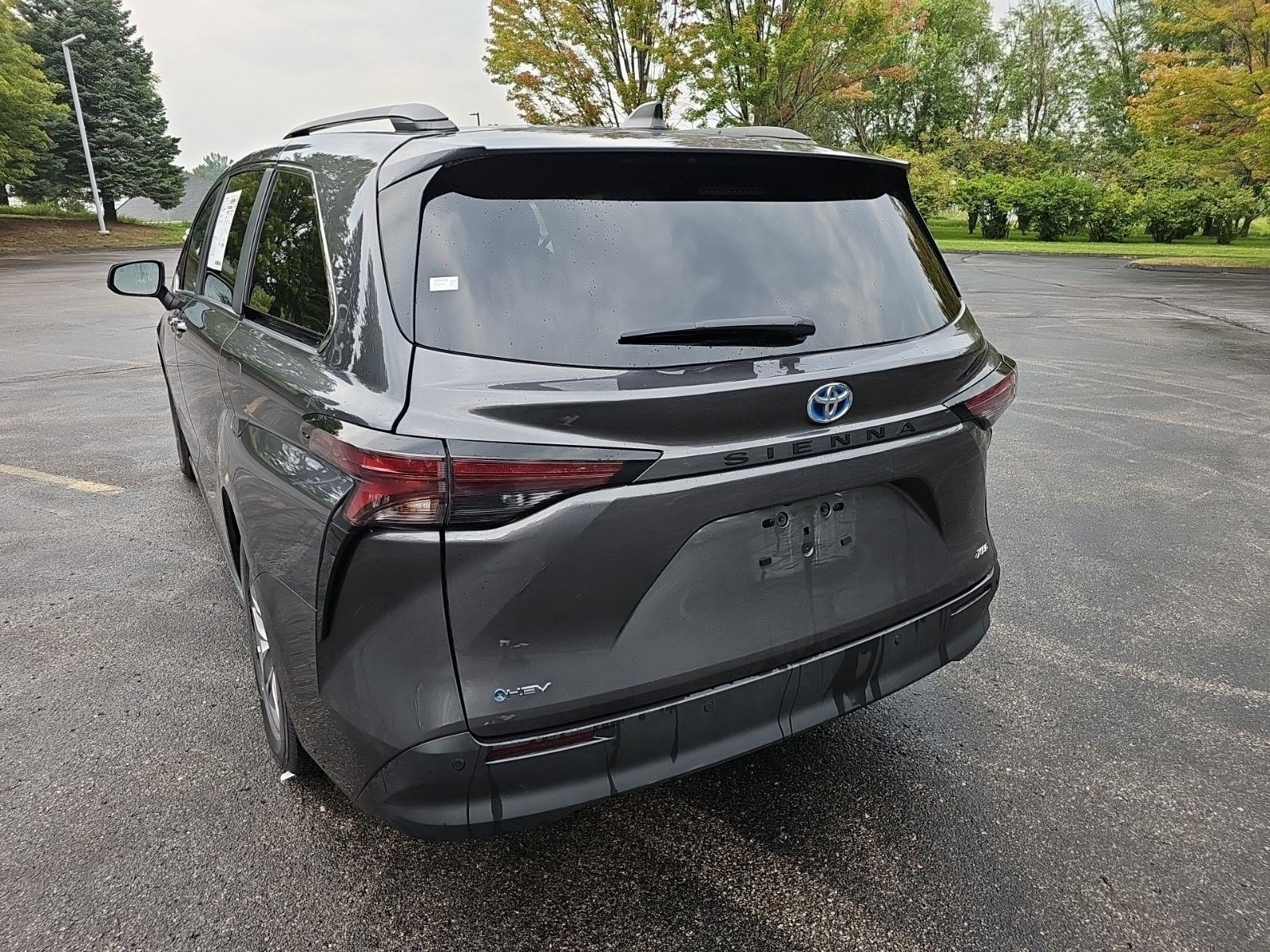 Used 2025 Magnetic Gray Metallic Toyota XLE image 3