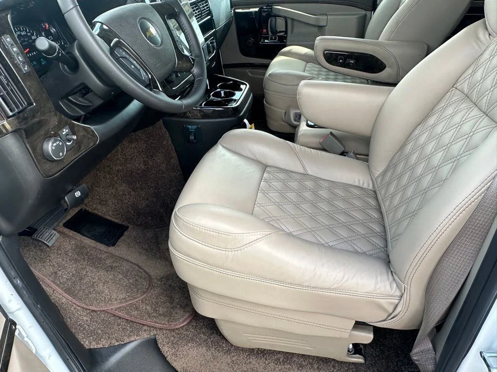 New 2024 White Chevrolet Work Van image 7