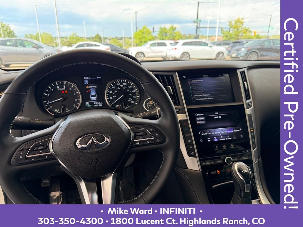 Used 2023 White INFINITI LUXE image 6