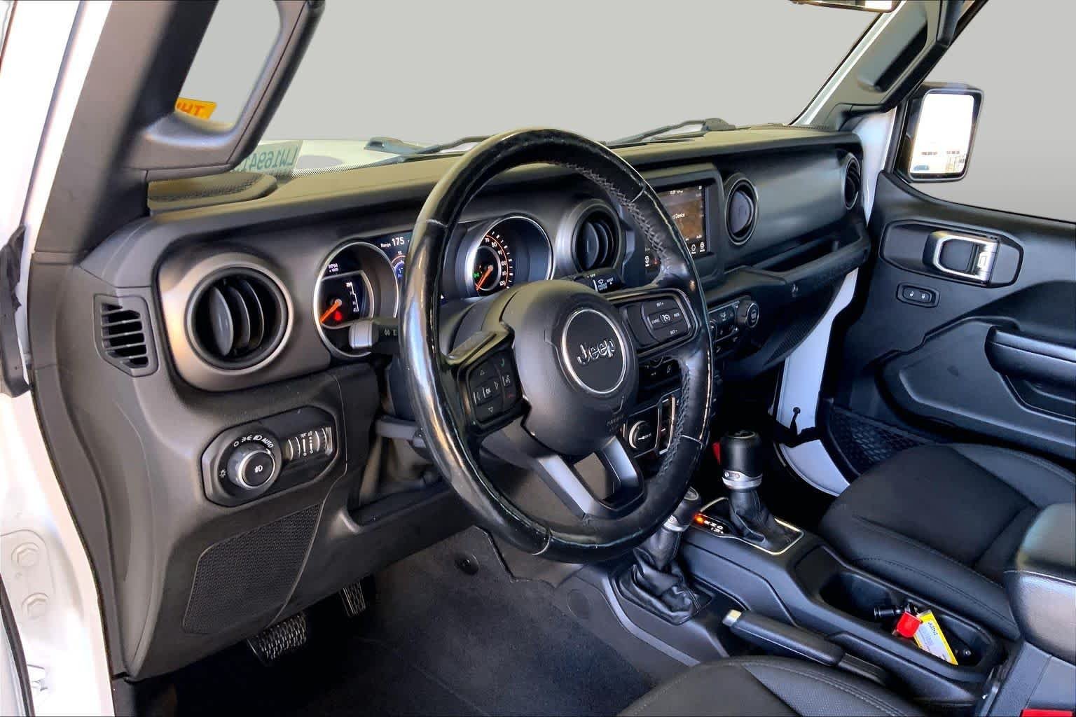 Used 2020 Bright White Clearcoat Jeep Willys Sport image 17