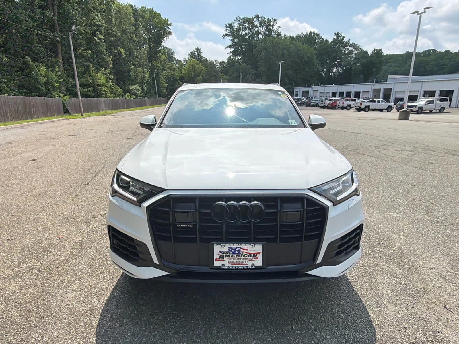 Used 2022 Carrara White Audi Premium Plus image 2