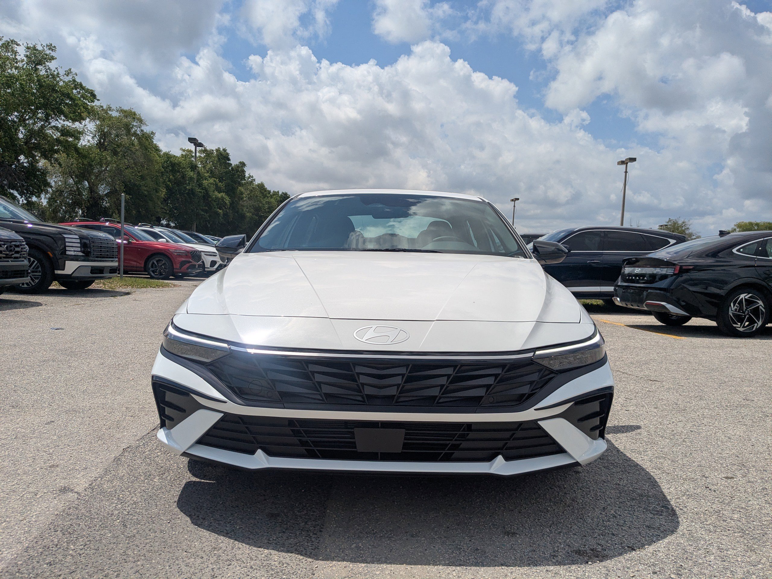 Used 2026 Serenity White Hyundai SEL Sport Premium image 3