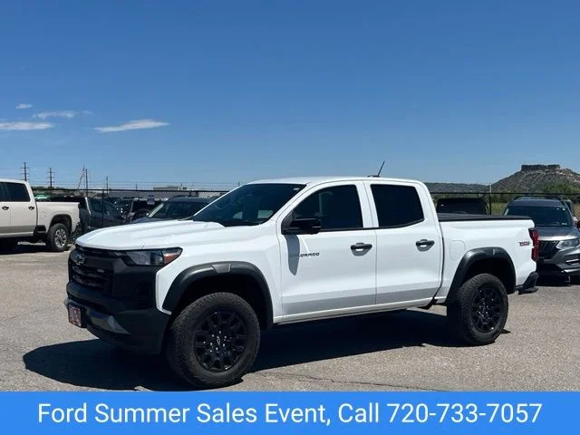 Certified Used 2024 White Chevrolet Trail Boss image 1