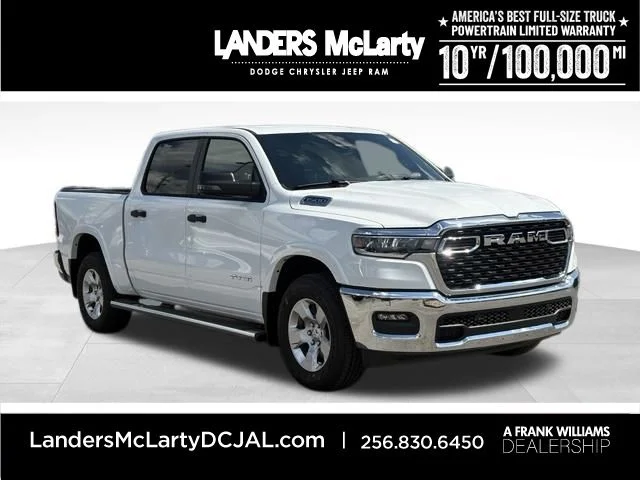 New 2026 Bright White Clearcoat RAM Big Horn/Lone Star image 1