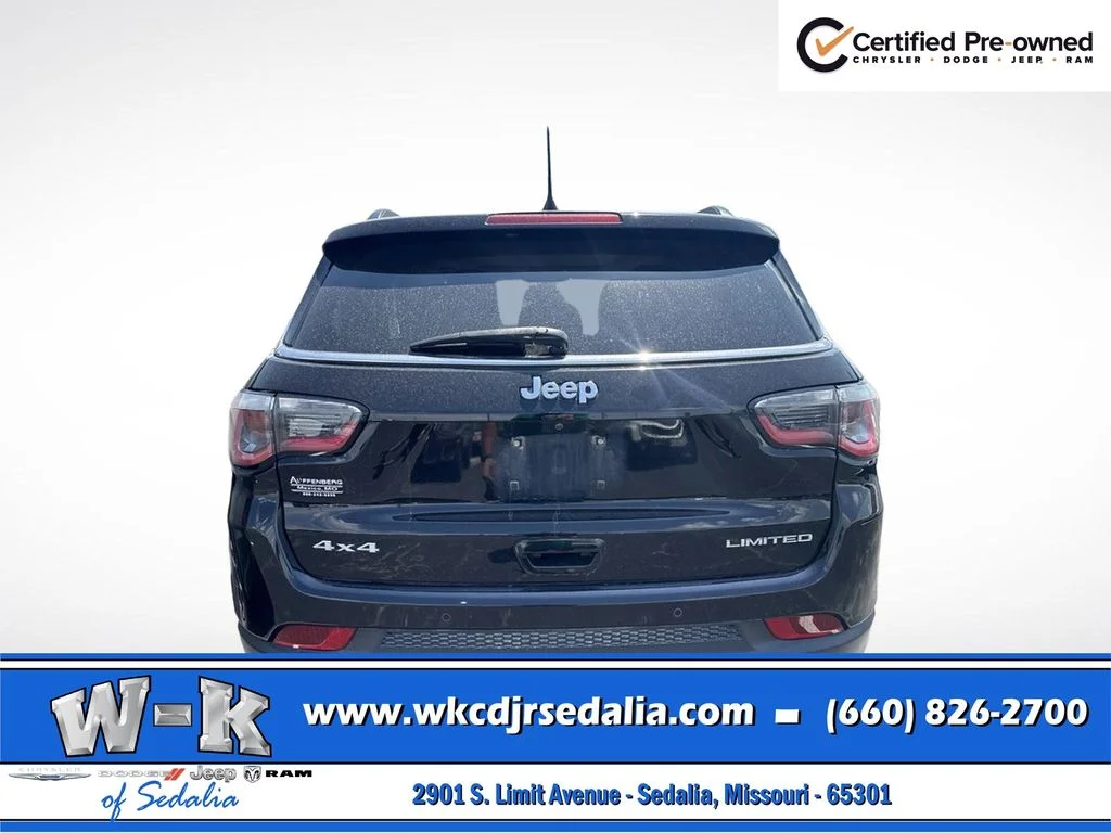 Certified Used 2017 Black Jeep Limited image 8
