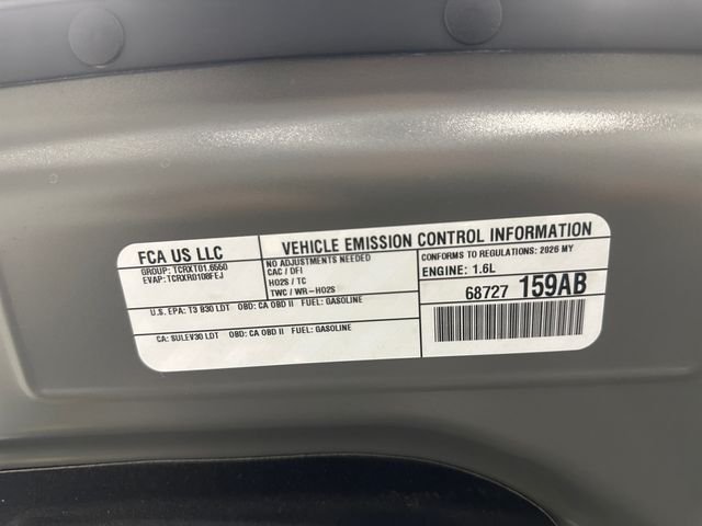 New 2026 Sting-Gray Clear-Coat Exterior Paint Jeep Laredo image 18